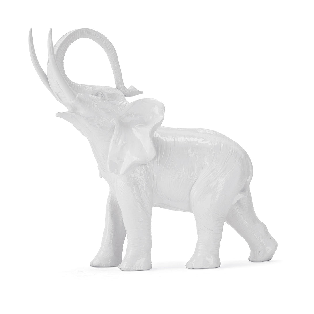 ELEPHANT Serpillere Tissée Blanche 50x60cm