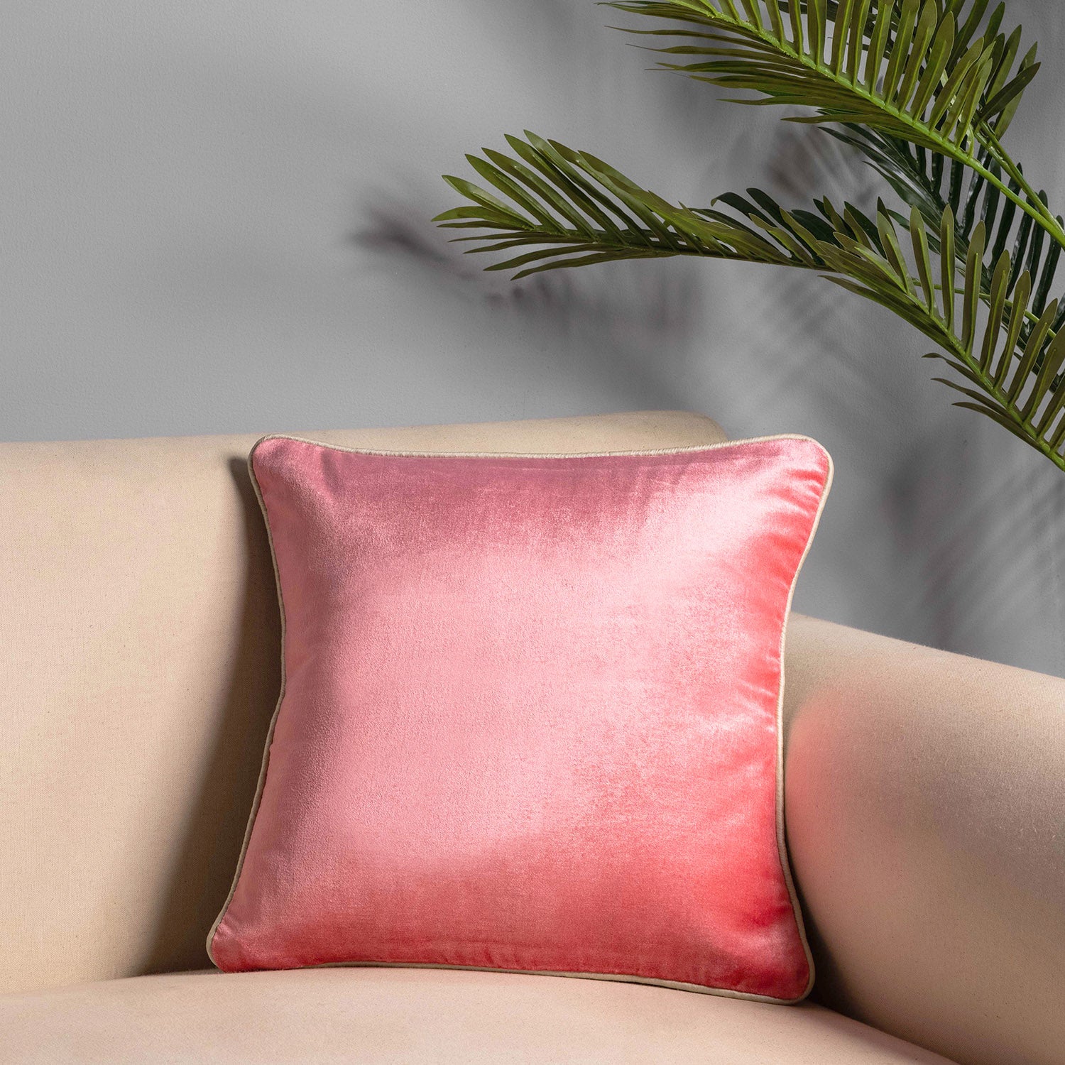 Dark pink cushion sale