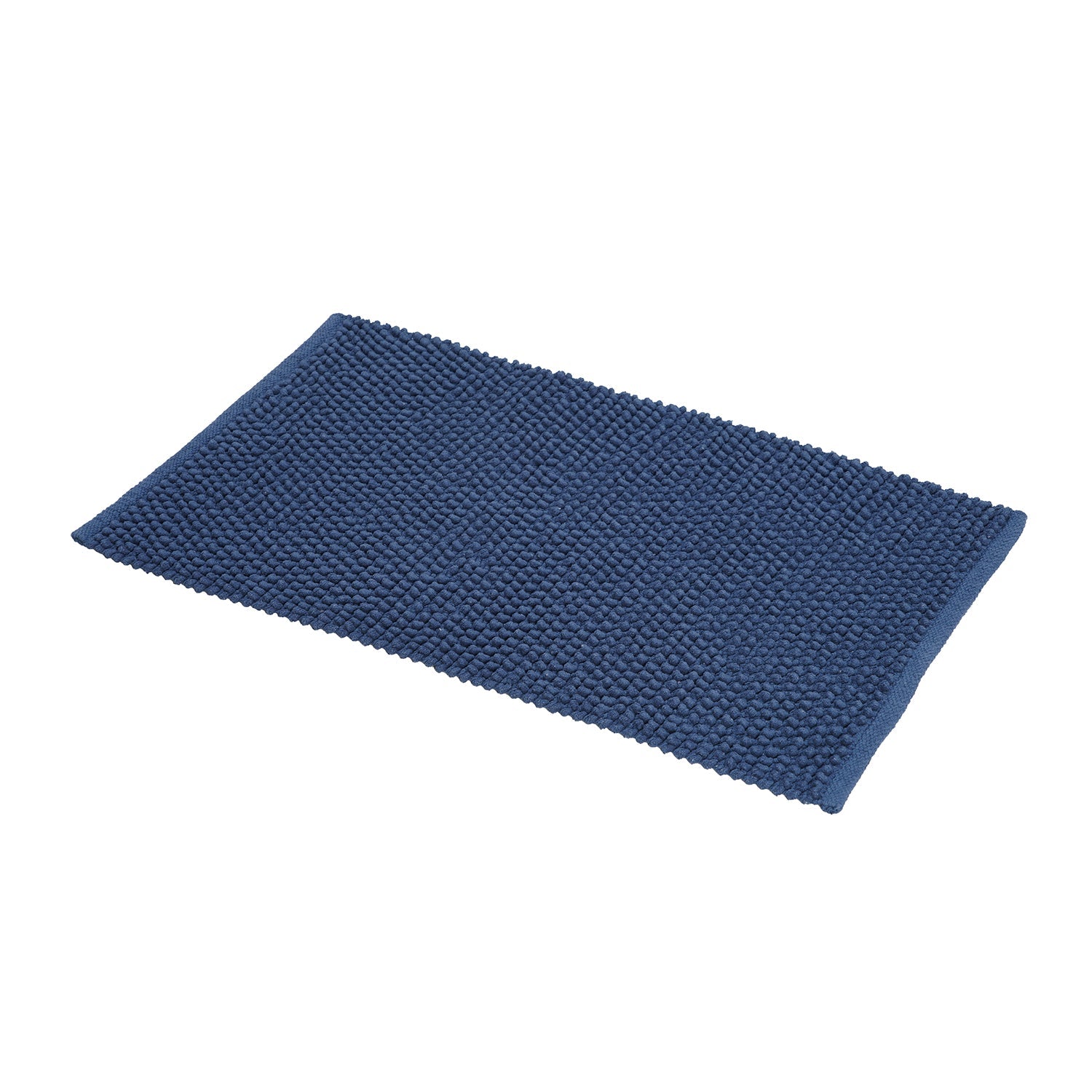 Dark blue bath sale mat