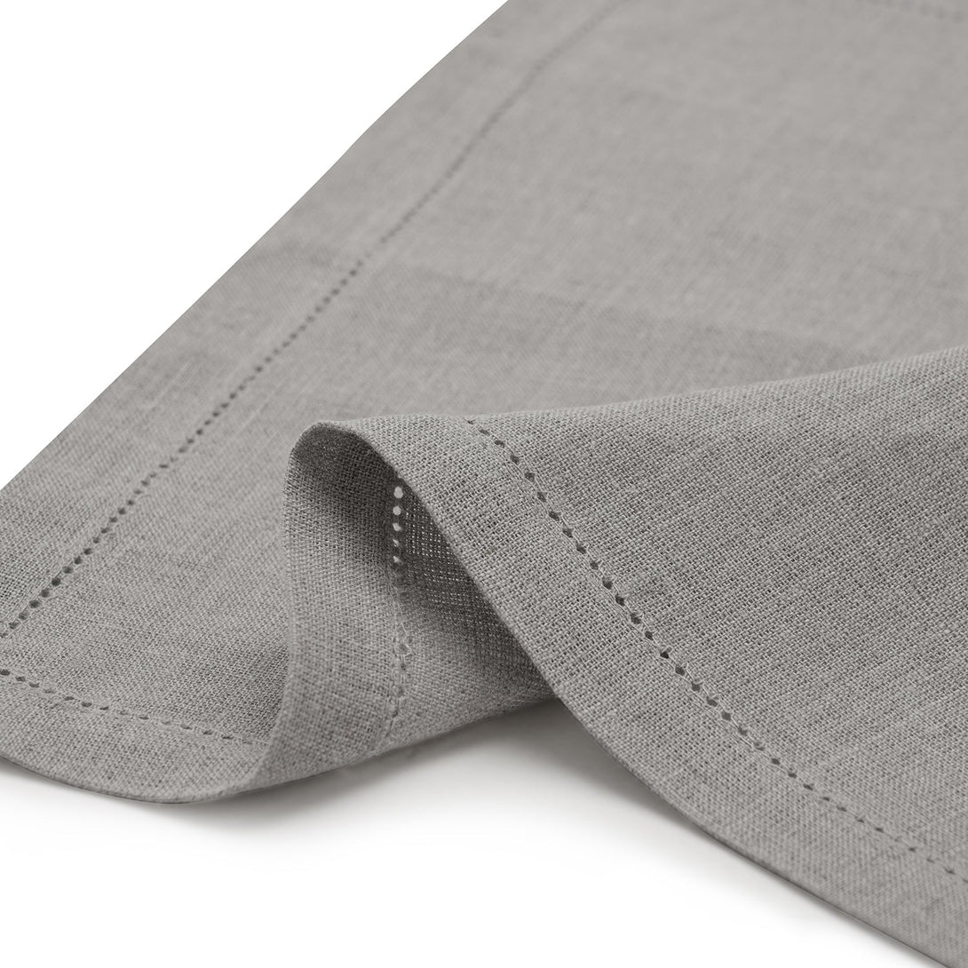 Shop Set of 4 Grey Linen Table Napkins - at Best Price Online in India